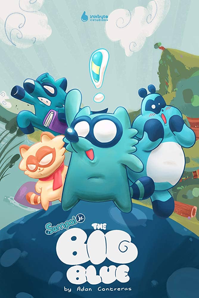Sempai the Big Blue POSTER – Dillon DeRosa