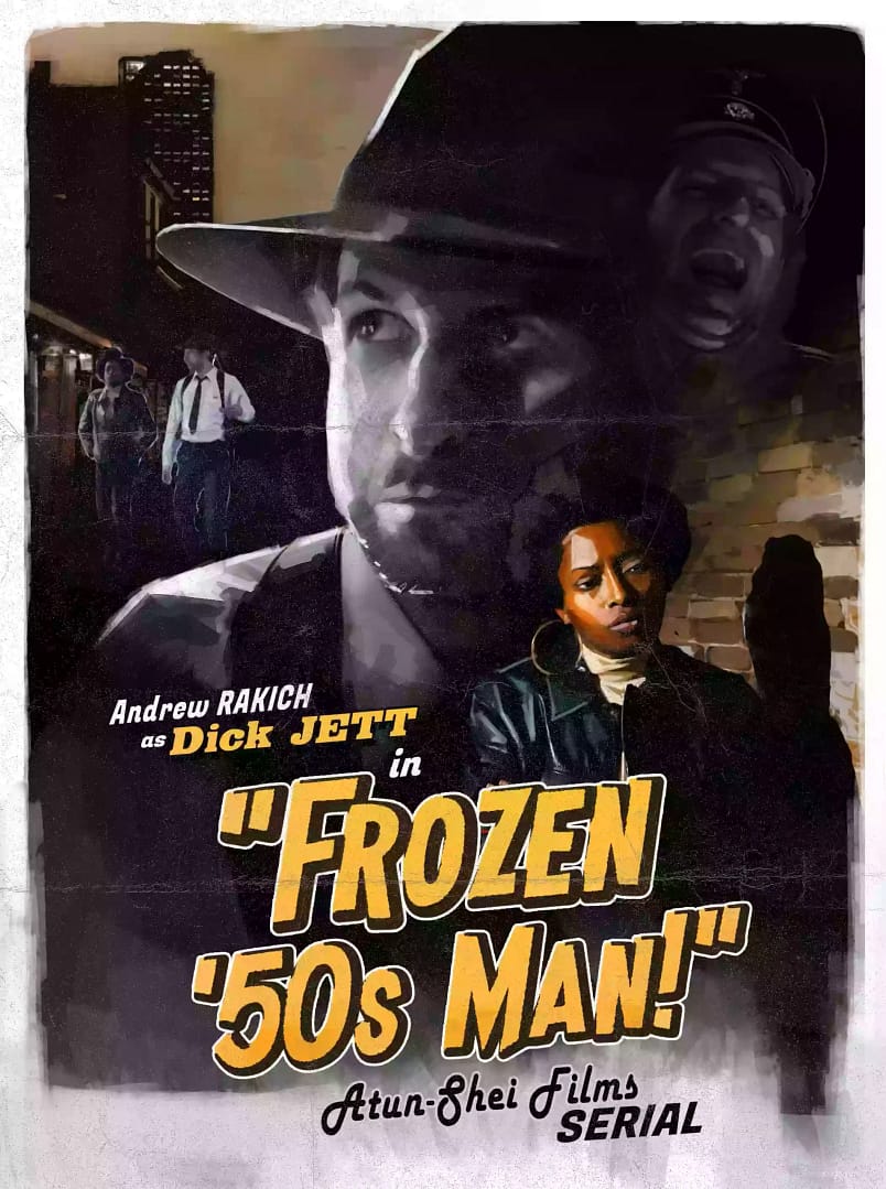 Frozen 50s Man Poster – Dillon DeRosa